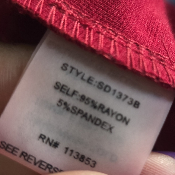 Sugarlips faux split mini dress size Large - Picture 4 of 4